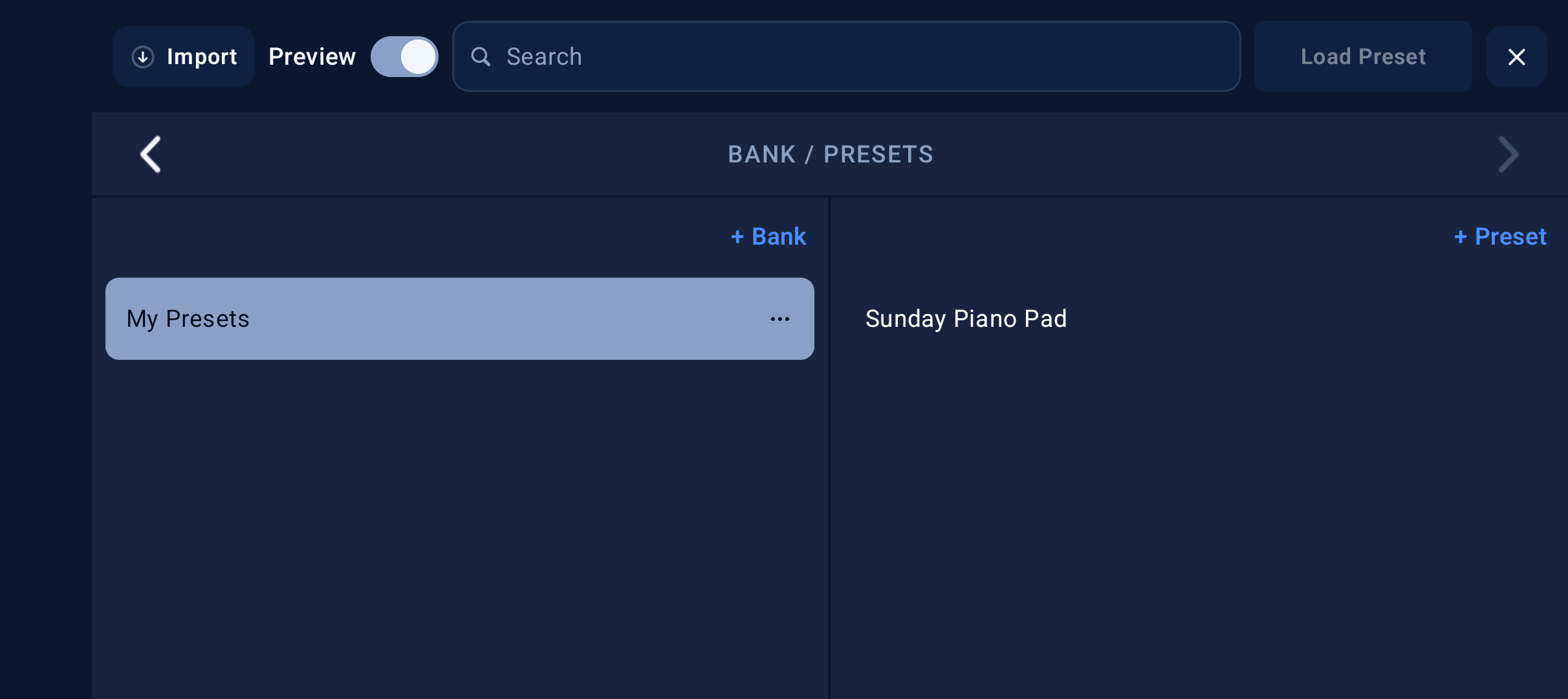 Saved user preset entry on Pixel 10a